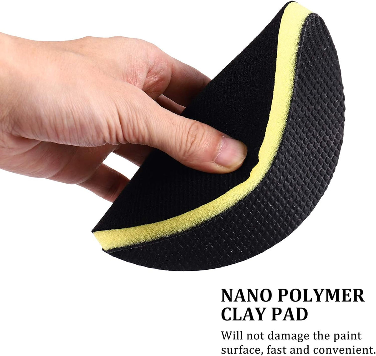 6 Pneumatic Clay Pad for Polisher Pack of 2 Q251