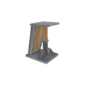 Raised Cat Scratch Post With Refillable Corrugated Cardboard D292