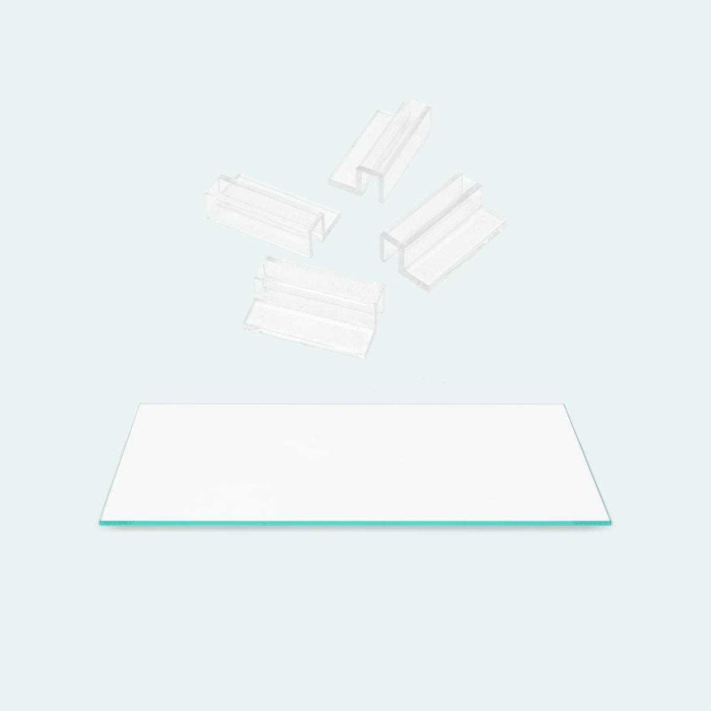 Rimless Tank Glass Lids Lid + Clips Q810