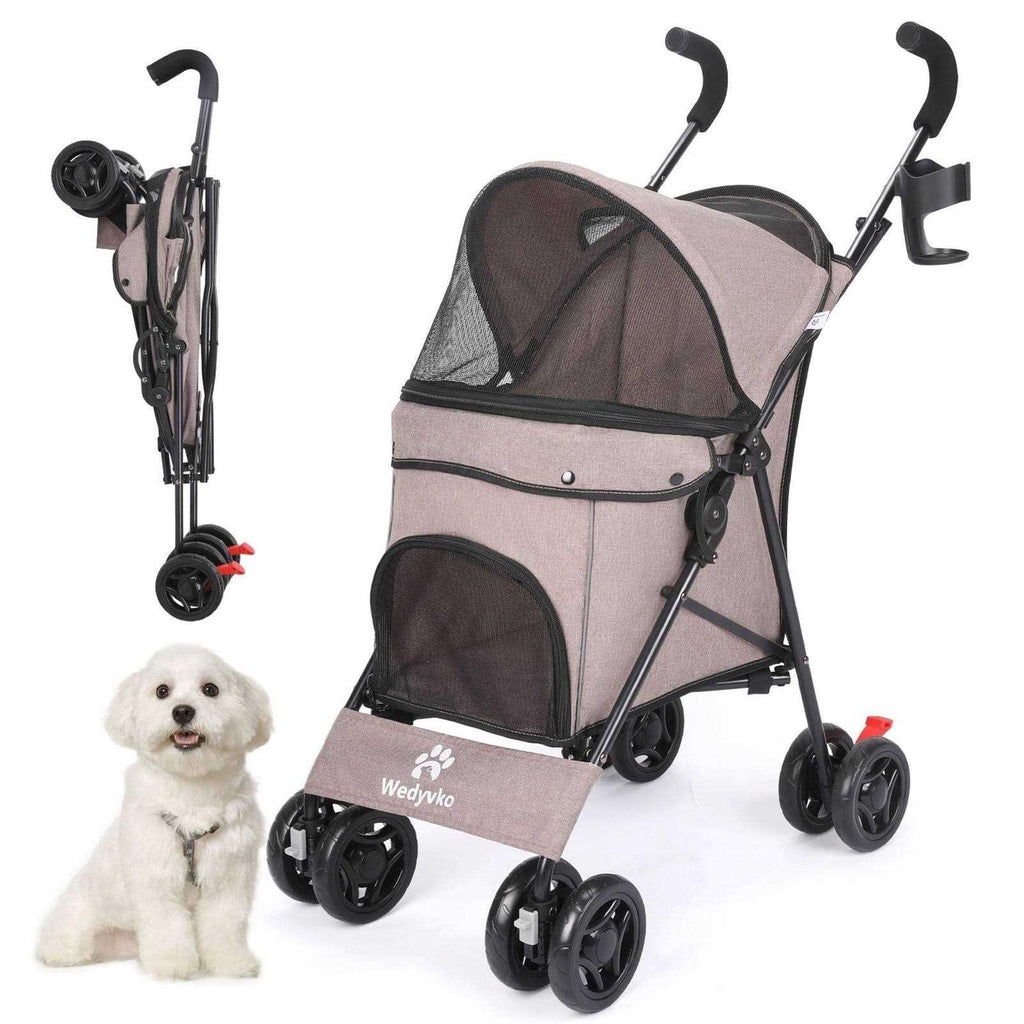 Foldable Pet Stroller with Cup Holder G87106