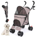 Foldable Pet Stroller with Cup Holder G87106