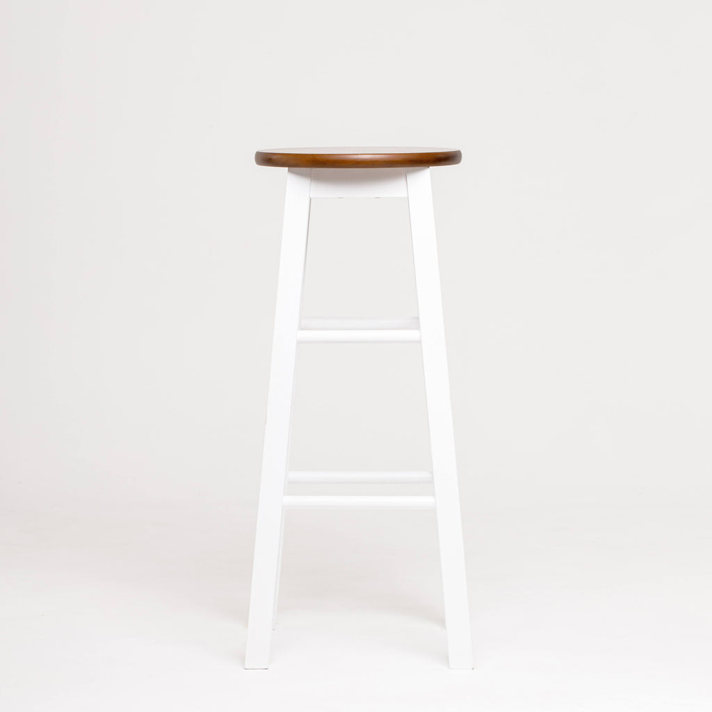 Bar Stool with Round Acacia Seat U559697