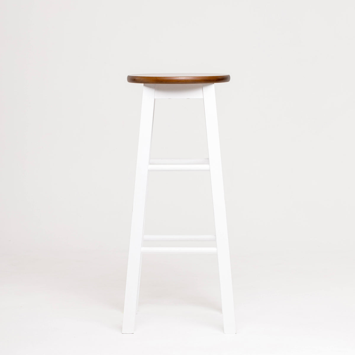 Bar Stool with Round Acacia Seat U559697