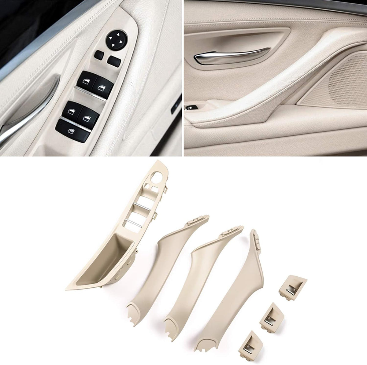 Carbon Fiber Pattern Door Handle Kit N5065