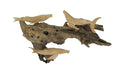 Carved Wood Whale Wall Hanging T7778