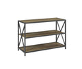 40x22 Industrial Wood Bookcase X2270