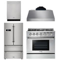 36 Gas Range, Range Hood, Refrigerator, Dishwasher B628763