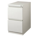 Light Gray 2-Drawer Metal Mobile File Cabinet L9144