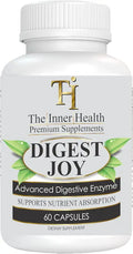 Advanced Enzyme Blend with Amylase, Lipase, Bromelain, Protease, Lactase, 60 Vegetable Caps H58571