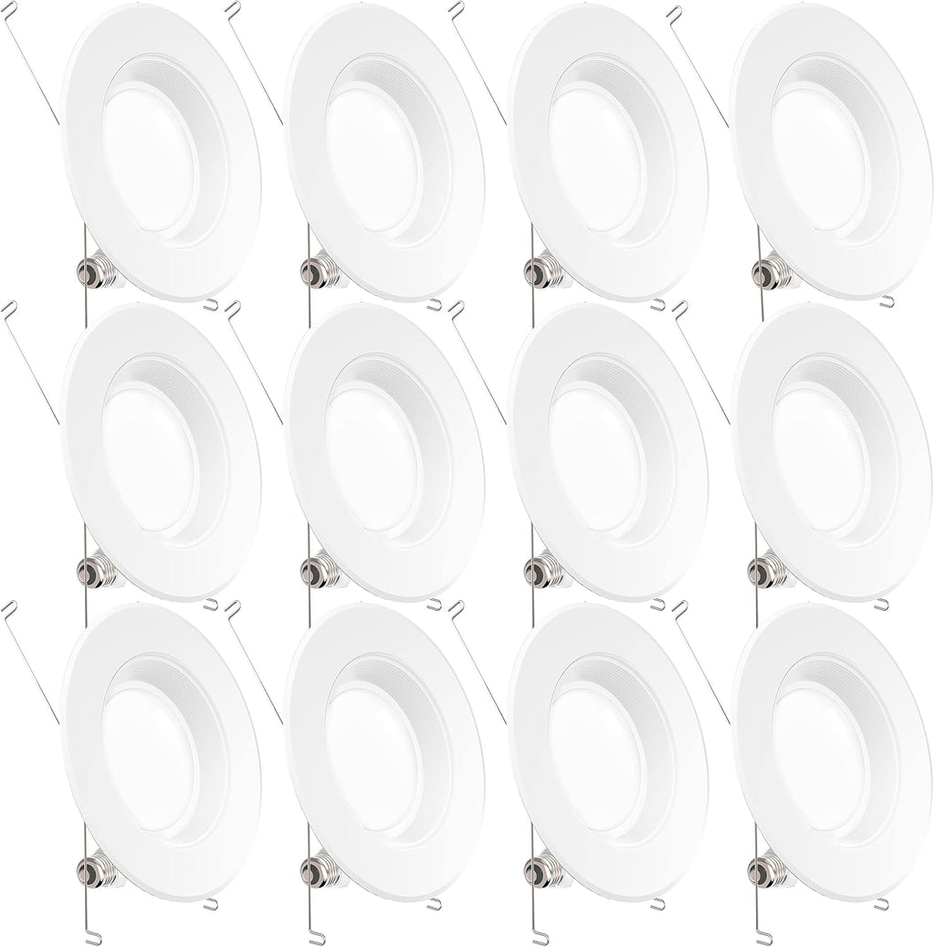 12 Pack 5/6 Inch LED Recessed Lighting L398