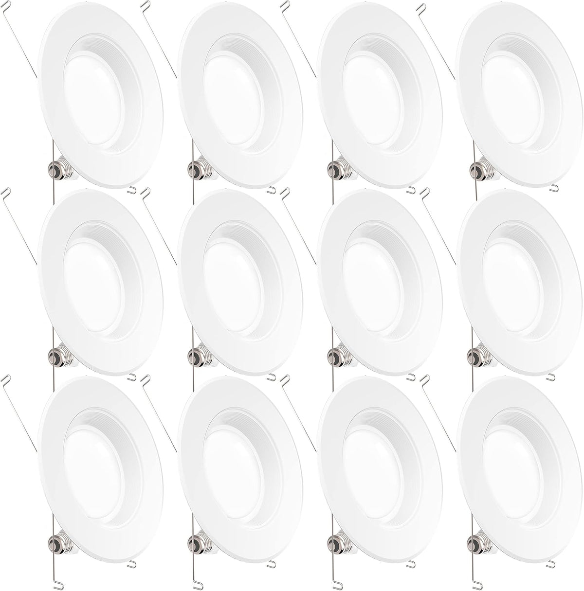 12 Pack 5/6 Inch LED Recessed Lighting L398