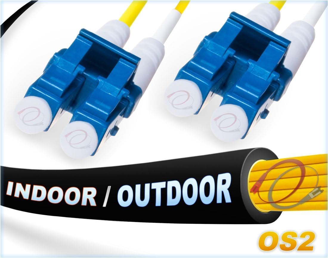 7M OS2 LC LC Singlemode Fiber Patch Cable Z89807