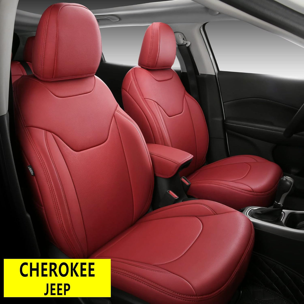 Faux Leather Car Seat Covers Full Set G829521
