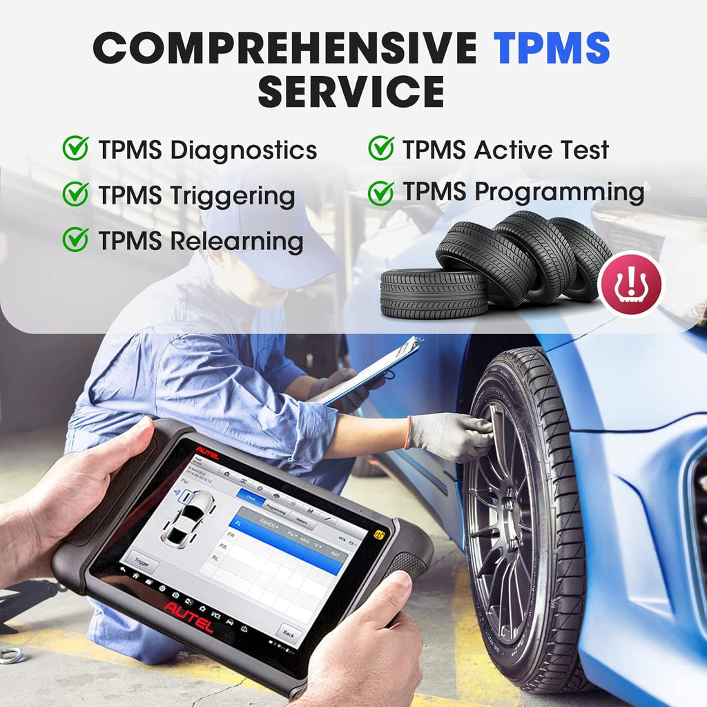 Bi-Directional TPMS Scan Tool with Full TPMS Diagnostics V341