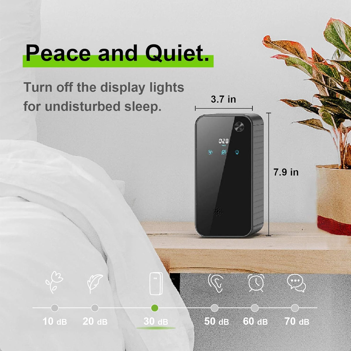 H13 True HEPA Air Purifier with PM2.5 Sensor B560167