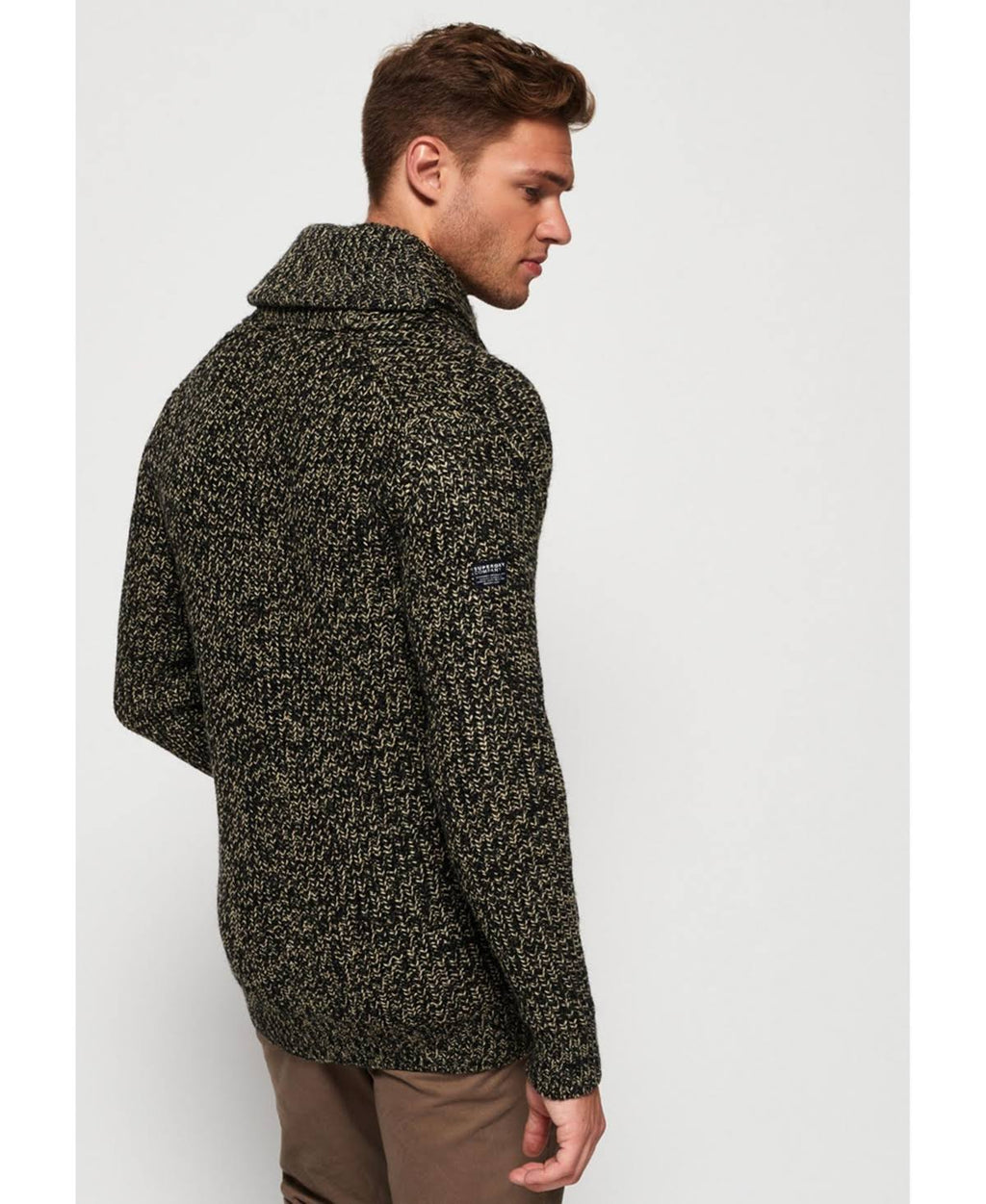 Grey Shawl Cardigan B6925