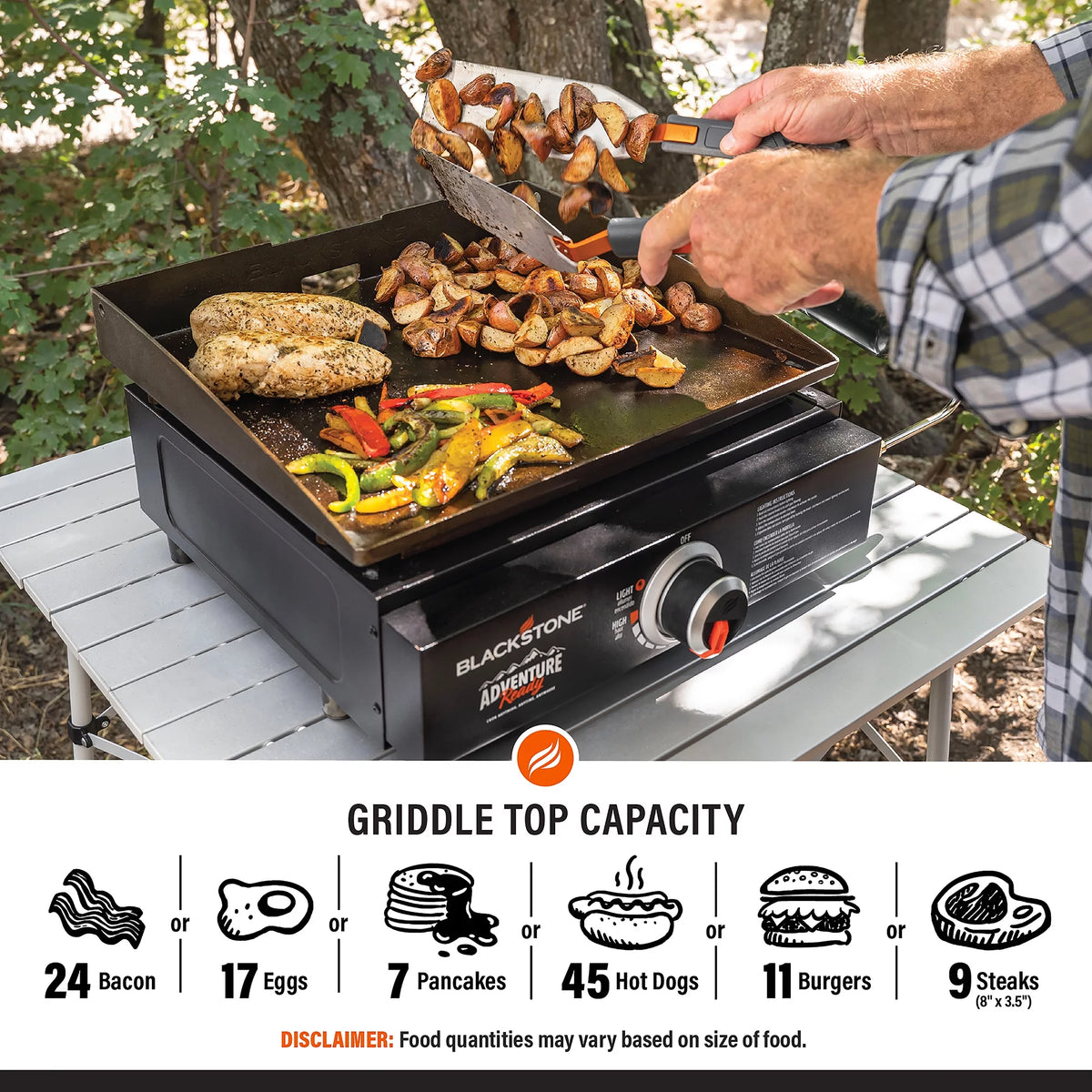 17 Tabletop Propane Griddle A3693