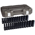 27 pc. 1/2" Drive 6 Point Deep Impact SAE/Metric Socket Set G457467