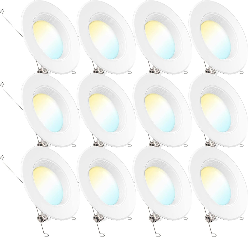 12 Pack 5/6 Inch LED Recessed Lighting L398