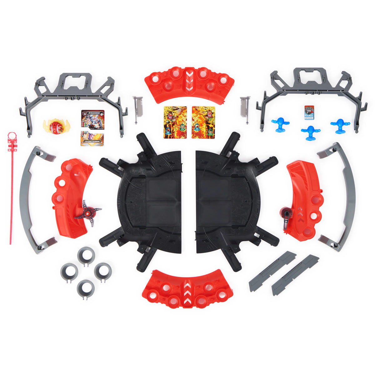 Bakugan Battle Arena Playset with Dragonoid Action Figure D41482