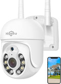 3MP Outdoor WiFi Pan/Tilt Security Camera with Floodlights Y526336
