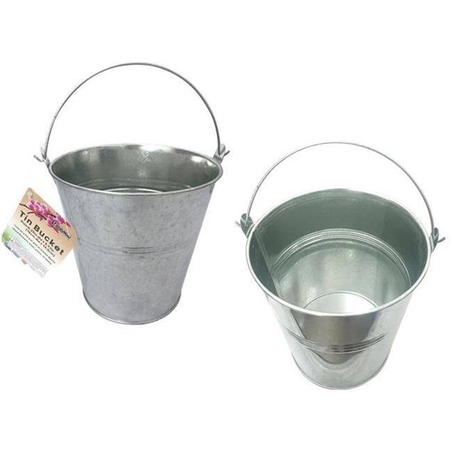 Gardening Tin Bucket Case of 24 U939