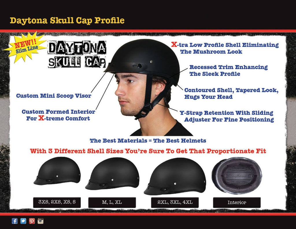 Hi-Gloss Pink Skull Cap M221948
