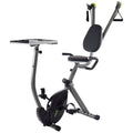 Upright Exercise Bike Workstation and Standing Desk E16566