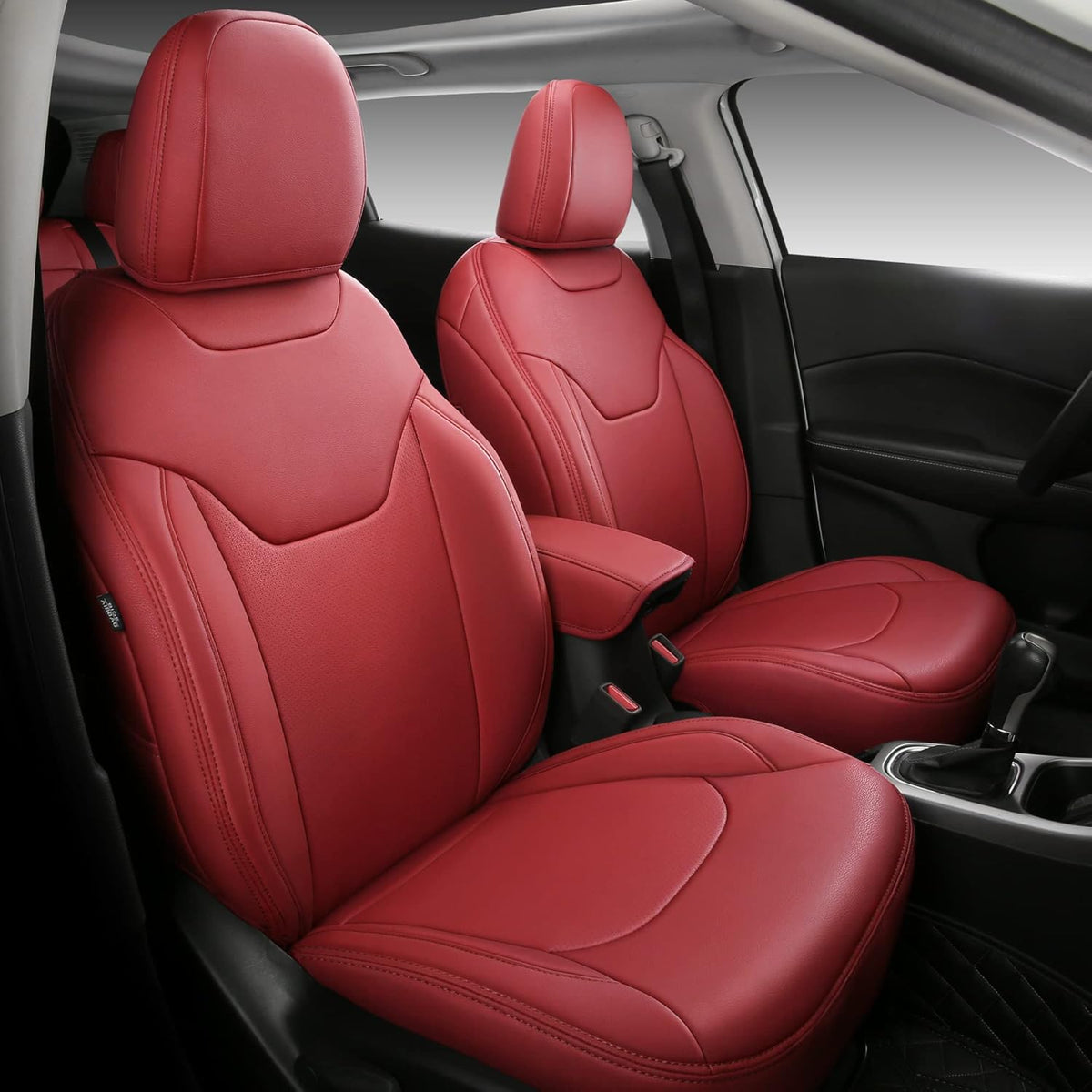 Faux Leather Car Seat Covers Full Set G829521