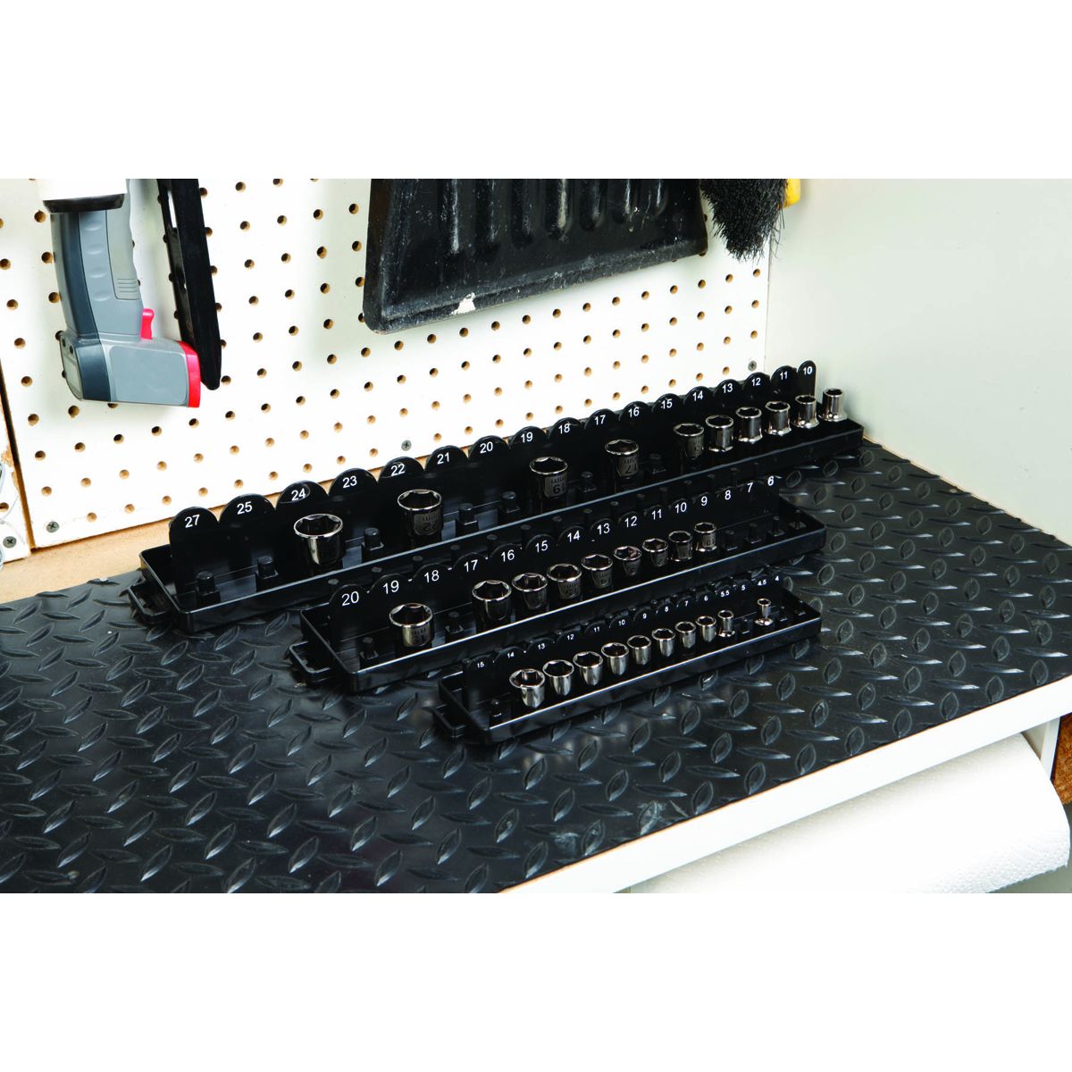 3 Piece Metric Socket Tray Organizer Q498343