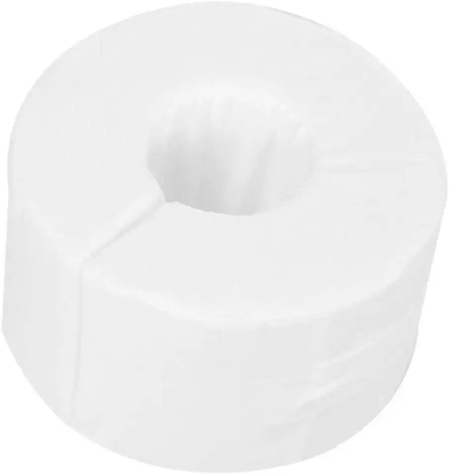 White Heel Elevator Wedge Foot Support Pillow A59809