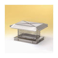 13x22 Stainless Steel Single-Flue Chimney Cap J178
