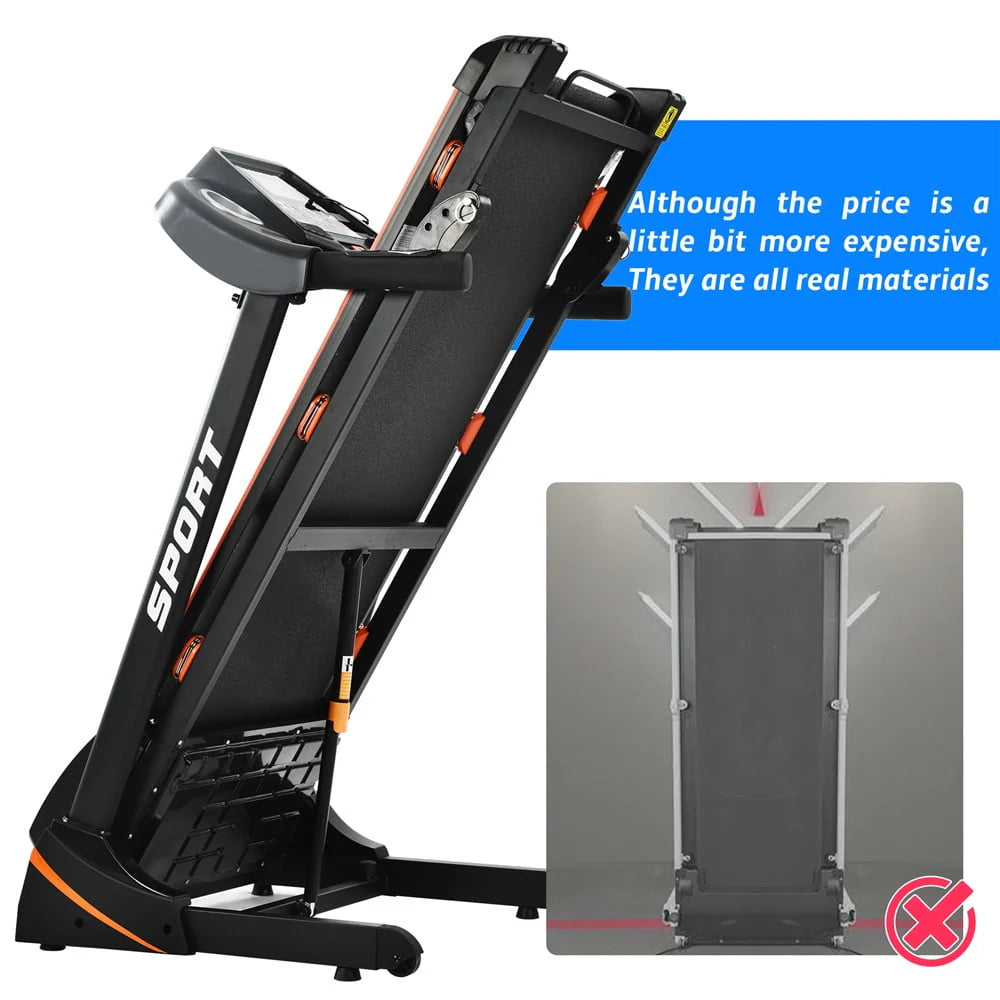 Folding Electric Treadmill with Incline S26019
