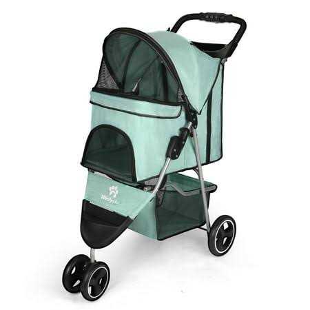 Foldable Pet Stroller with Cup Holder G87106