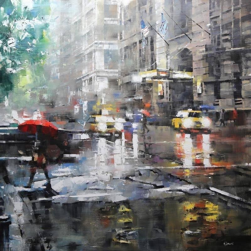 Canvas Art 24 x 24 Classic Black Frame Y2874