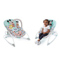 2-in-1 Slip Resistant Vibrating Infant & Toddler Rocker Chair F19134