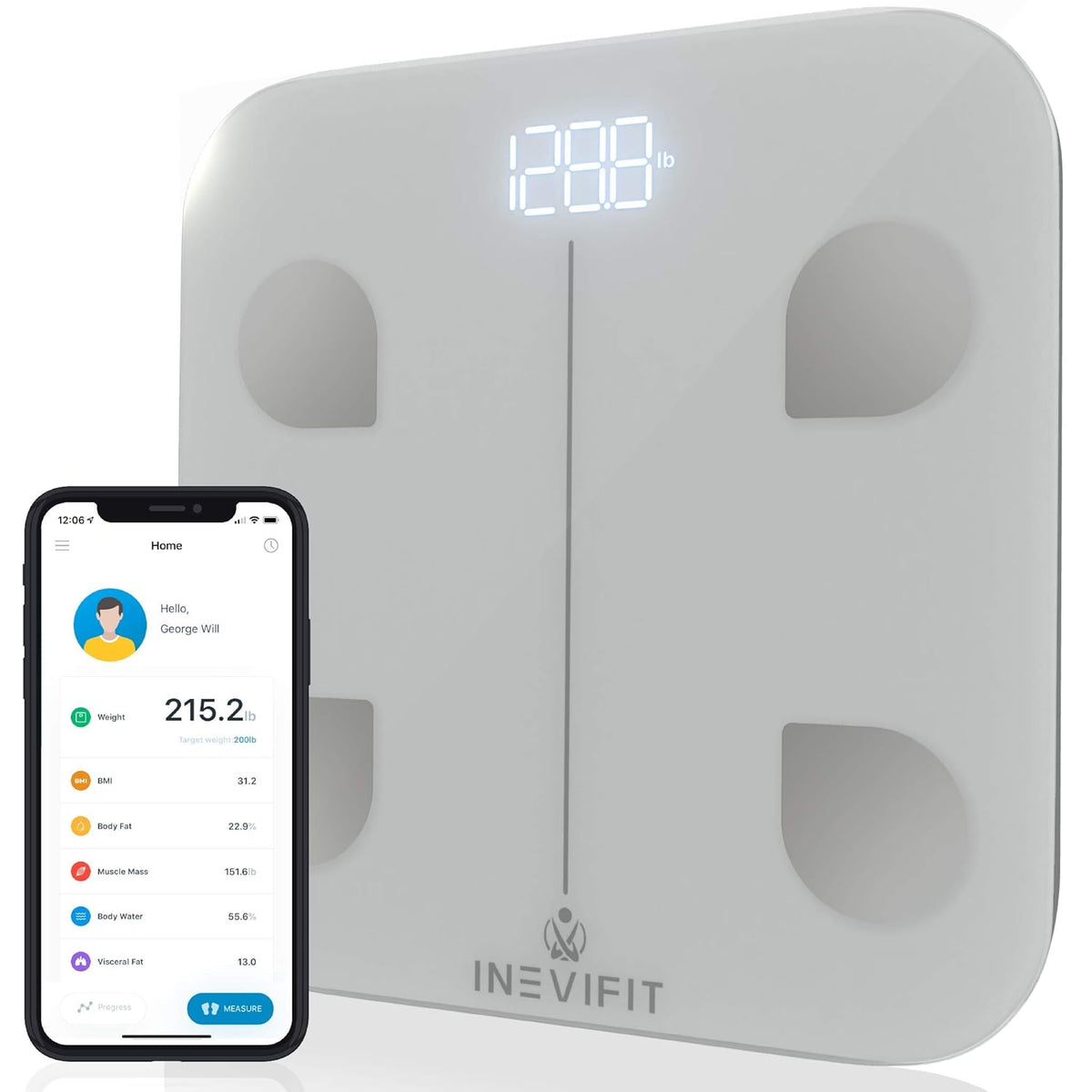 Smart Bluetooth Body Fat Scale Y653