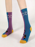 Black Bear Cotton Socks F42759
