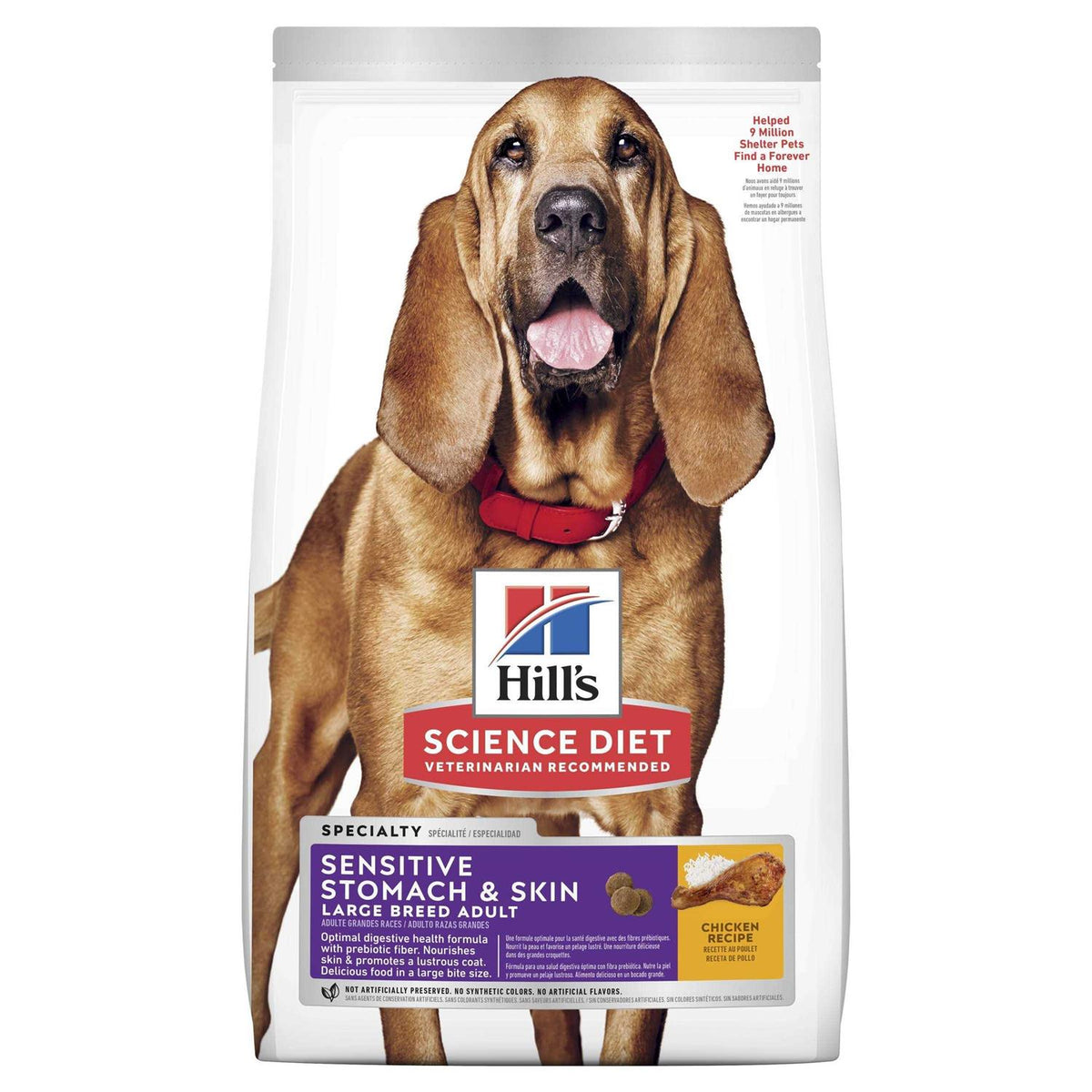 Chicken Recipe Sensitive Stomach Dry Dog Food C73130