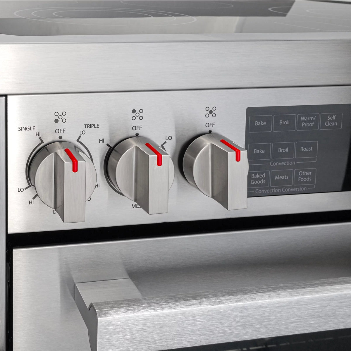 Stainless Steel Electric Range with Convection Oven U796