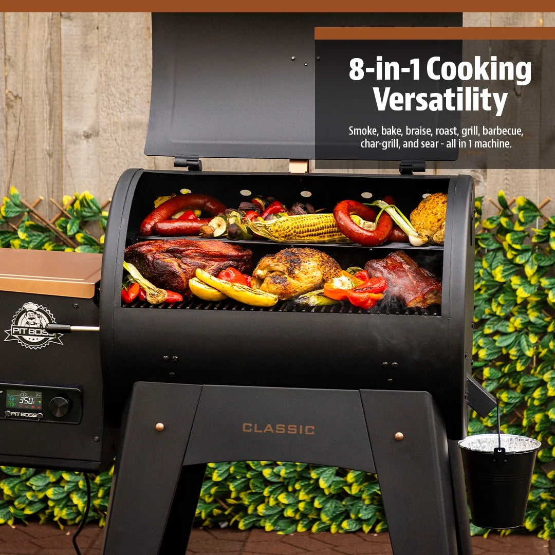 Wood Pellet Grill and Smoker A413