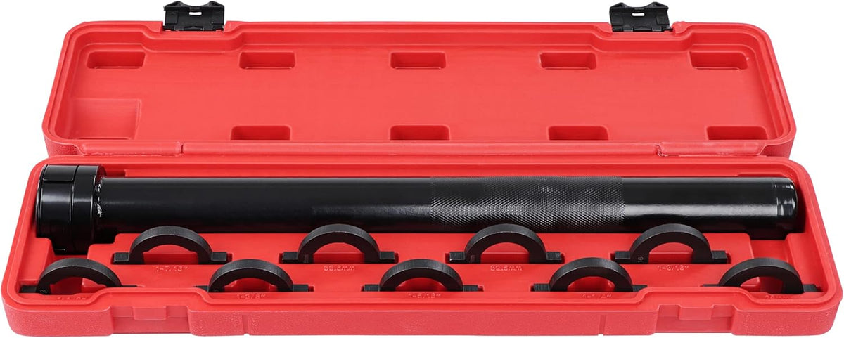Inner Tie Rod Removal Tool Set with 9 Crowfoot Adapters J39712