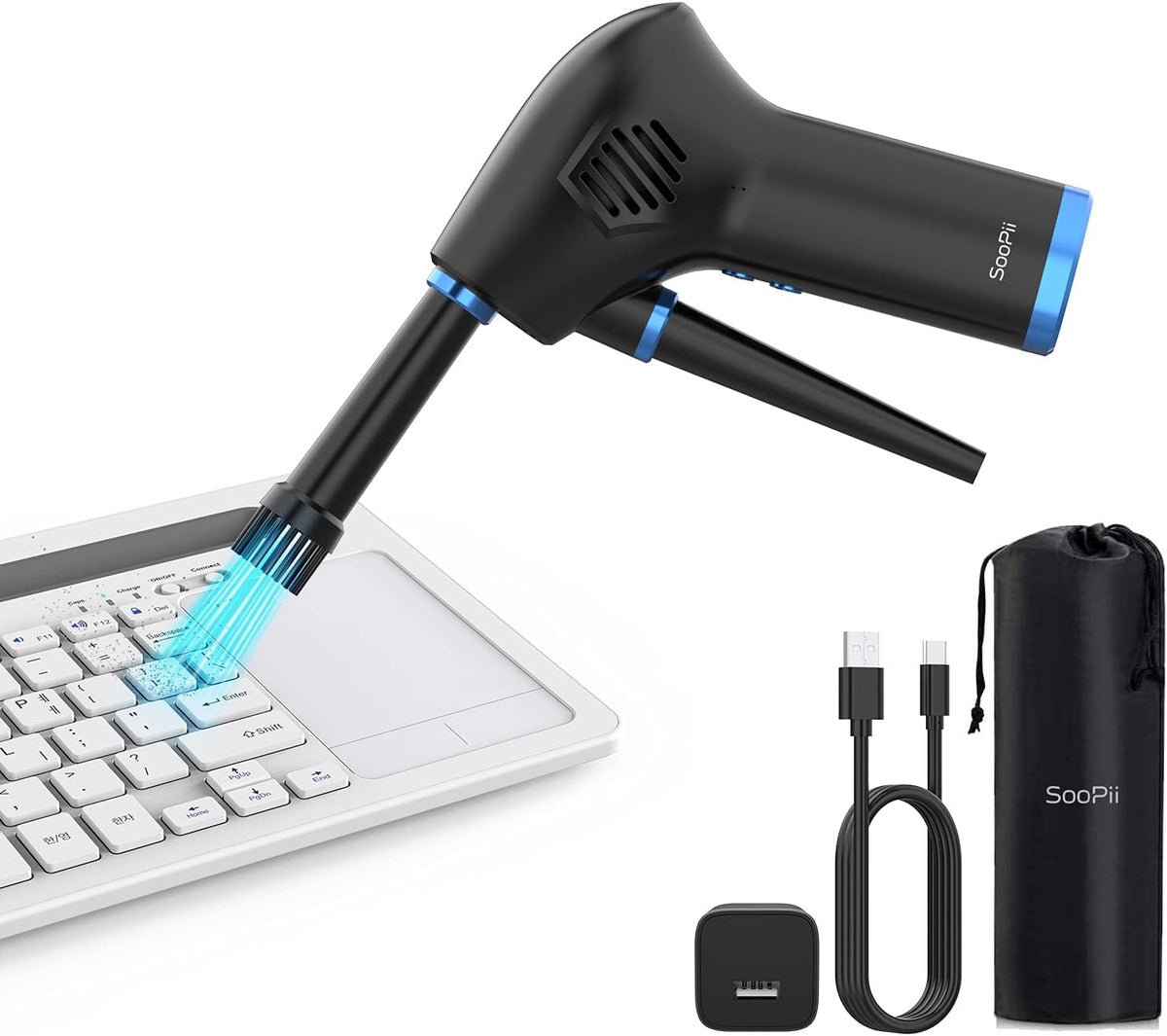 Cordless Air Duster with Rechargeable Battery T660