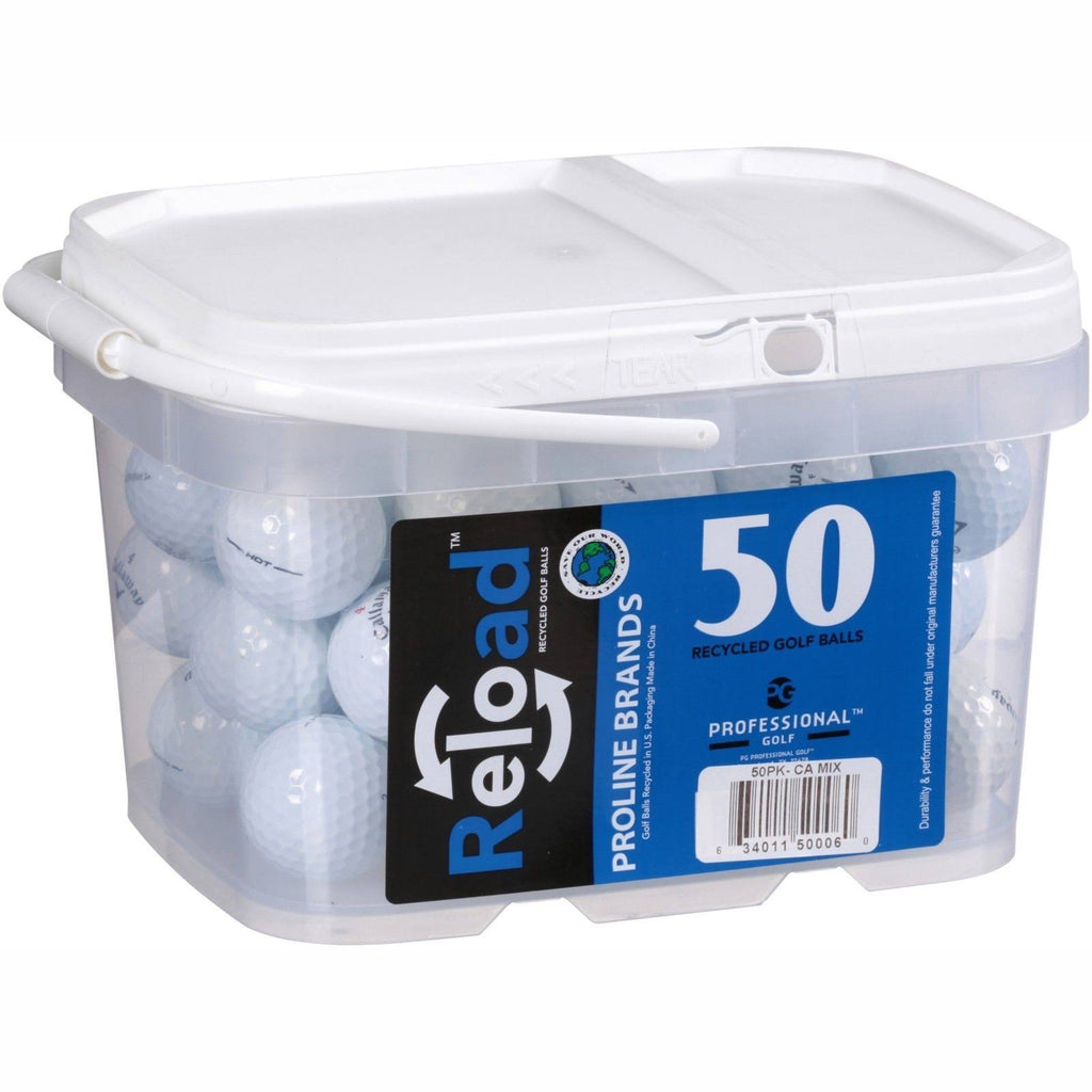 Near Mint Quality Mix Golf Balls, White - 50 count S4972