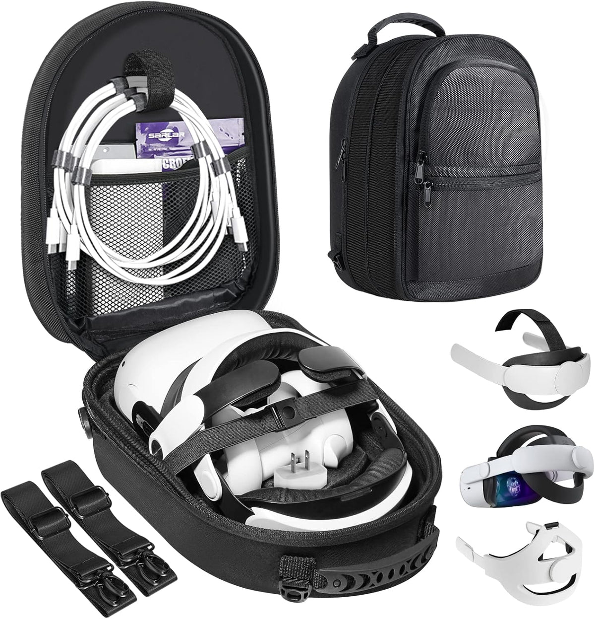 Carrying Case for Oculus Quest 2 with Elite Strap R637