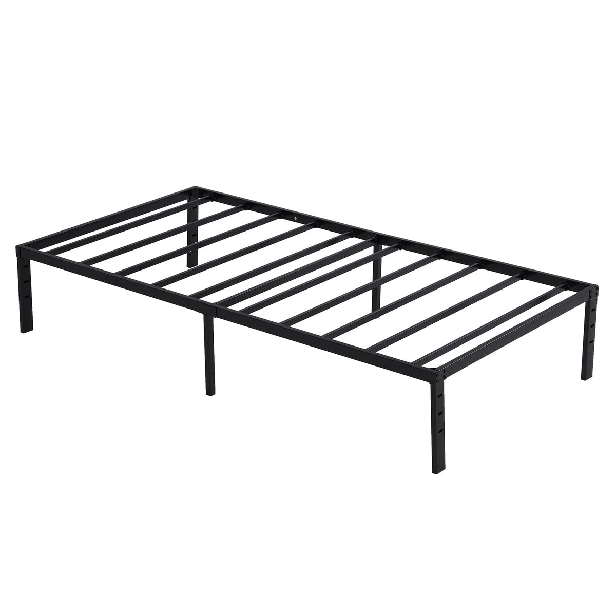 Twin Size Black Metal Platform Bed S91977