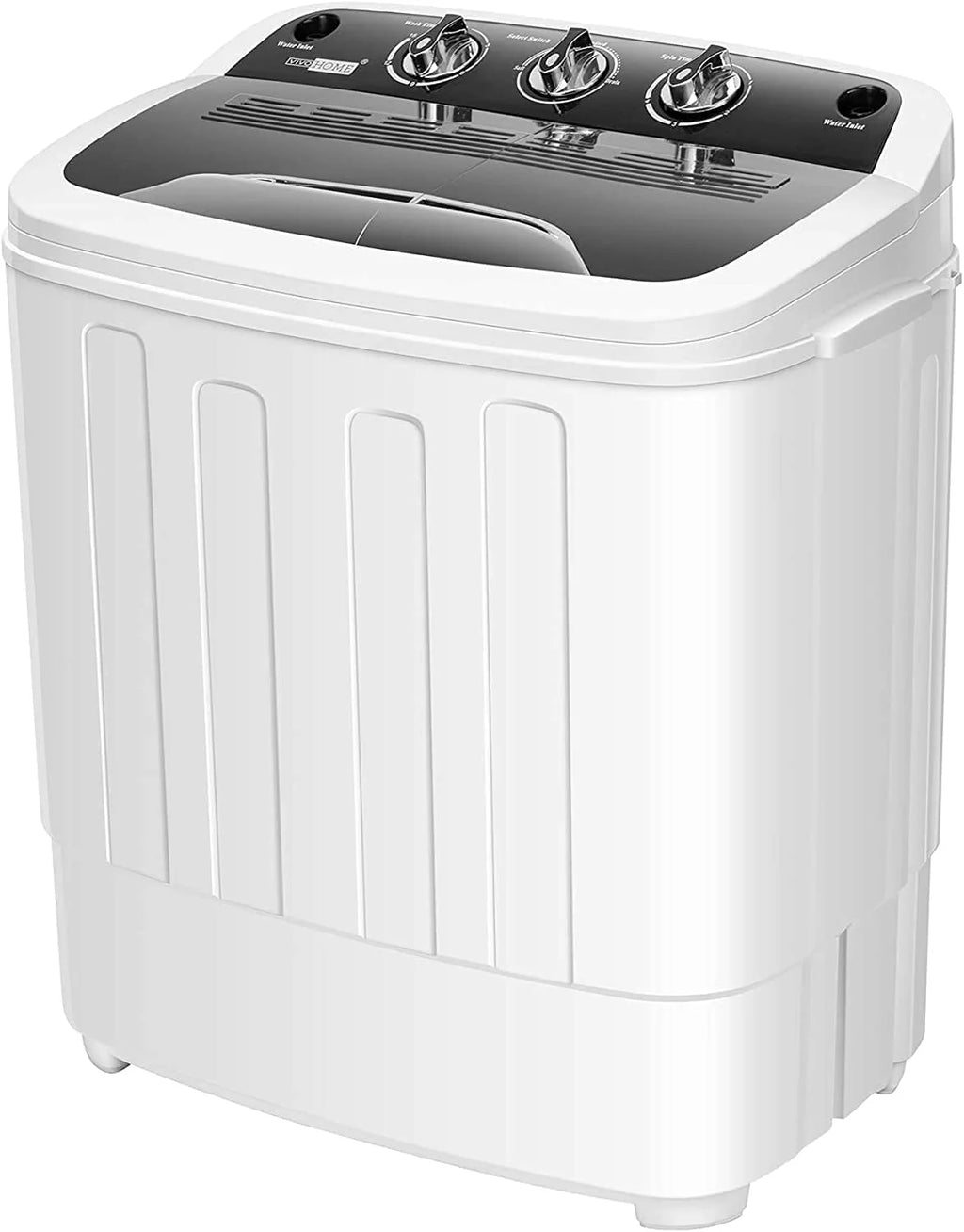 Portable Twin Tub Mini Laundry Washer and Spin Dryer Combo 13.5lbs L88078
