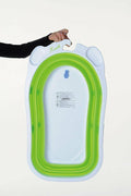 Portable Foldable Baby Tub Green R5873