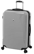 Black White Houndstooth Expandable Hardside Spinner V981206