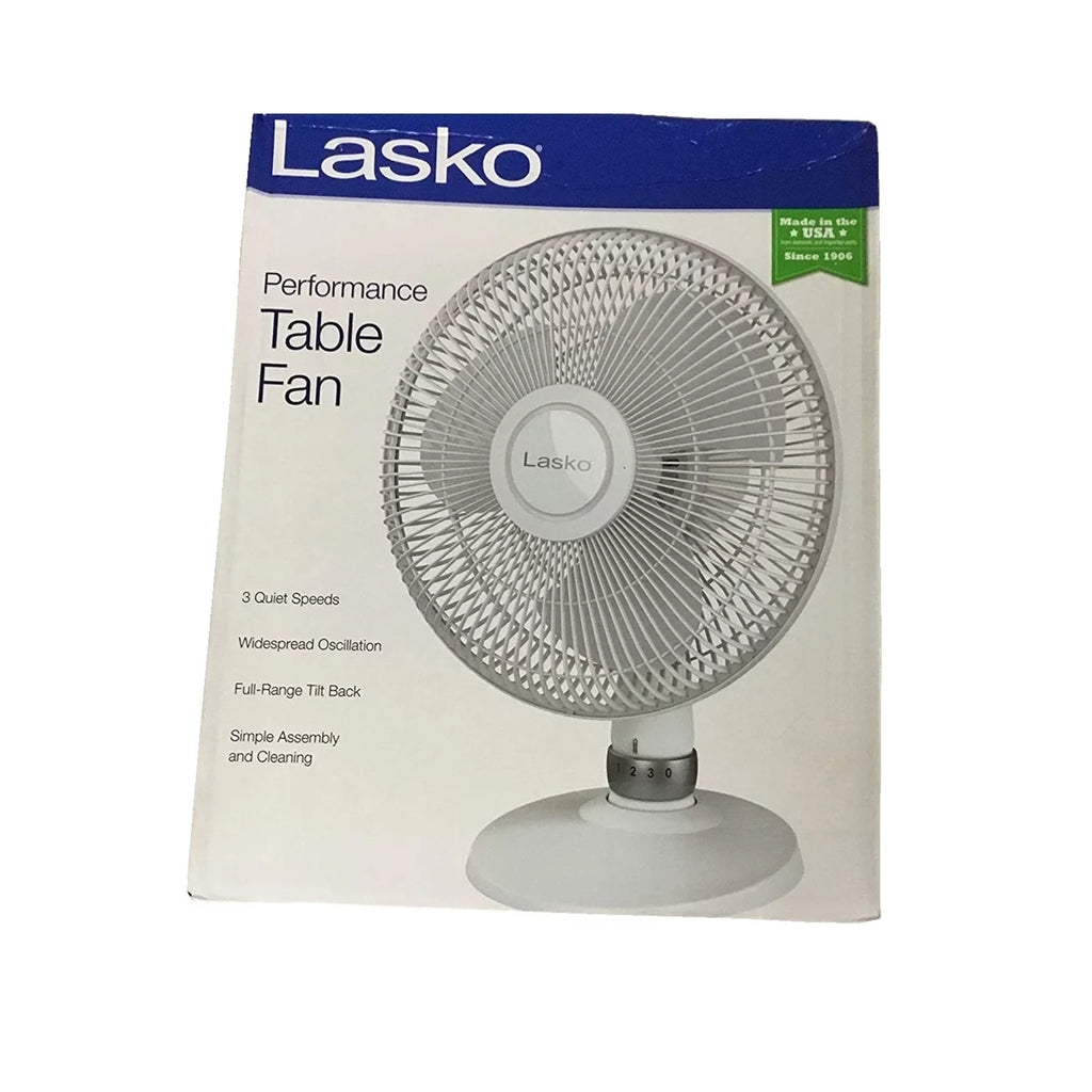 12" Table Fan White W635416